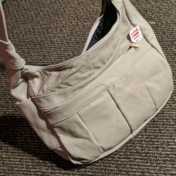 one side long handbag